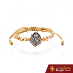 สร้อยข้อมือเงินพระพิฆเนศมหาเทพ ปรางค์ประทับ - Image 2