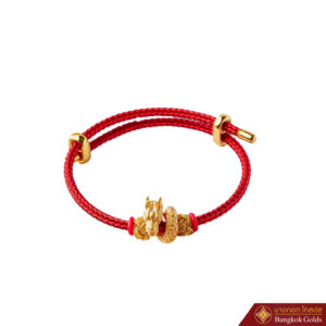 สร้อยข้อมือ ชาร์ม มังกรทอง ทองคำ 99.99% * สินค้ามีใบรับประกัน